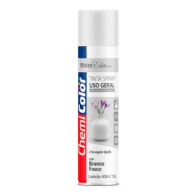Tita Spray Uso Geral Chemi Color 400ml Branco Fosco