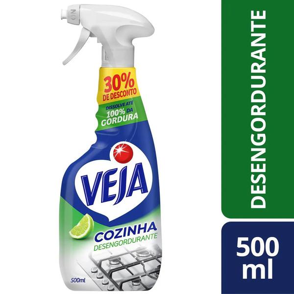 Veja Deseng Cozinha 30%desc 500ml Desengordurante