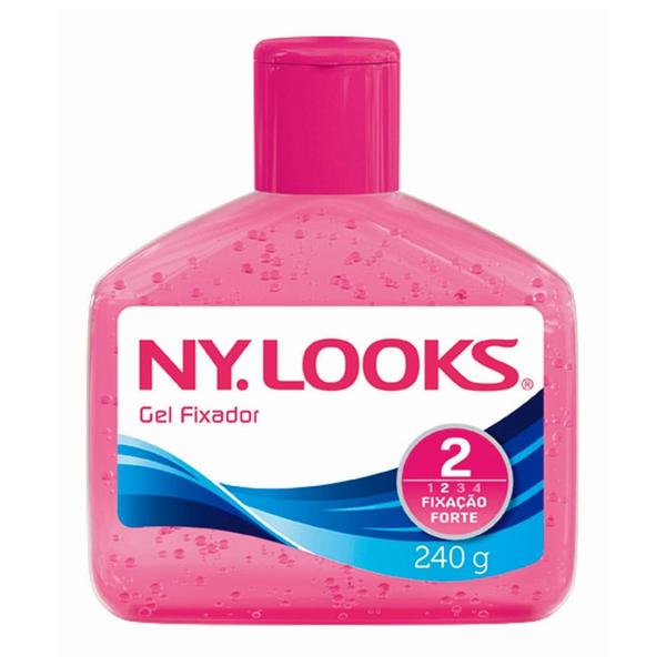 GEL BRILHO MOLHADO ROSA 240G