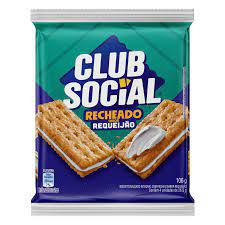 BISCOITO CLUB SOCIAL RECHEADO REQUEIJAO
