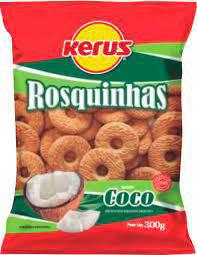 BISCOITO KERUS ROSQUINHA COCO 300G