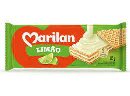 BISCOITO MARILAN WAFER LIMAO 80G