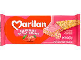 BISCOITO MARILAN WAFER MORANGO 70G