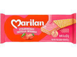 BISCOITO MARILAN WAFER MORANGO 70G