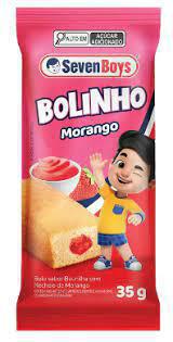 BOLINHO SEVEN BOYS BAUNILHA C/MORANGO 35