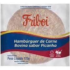 CARNE DE HAMBURGUER FRIBOI SABOR PICANHA