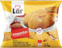 EMPANADO DE FRANGO LAR EMPANITOS KG