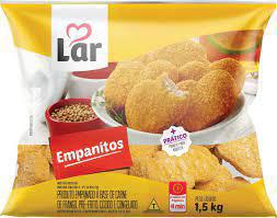 EMPANADO DE FRANGO LAR EMPANITOS KG