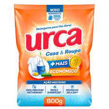 LAVA ROUPAS EM PO URCA SC 800G