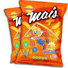 SALGADINHOS KERUS CHEDDAR 80G