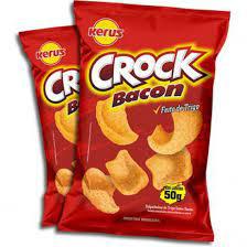 SALGADINHOS KERUS CROCK BACON 45G