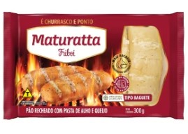 PAO ALHO MATURATTA 300G BAGUETE