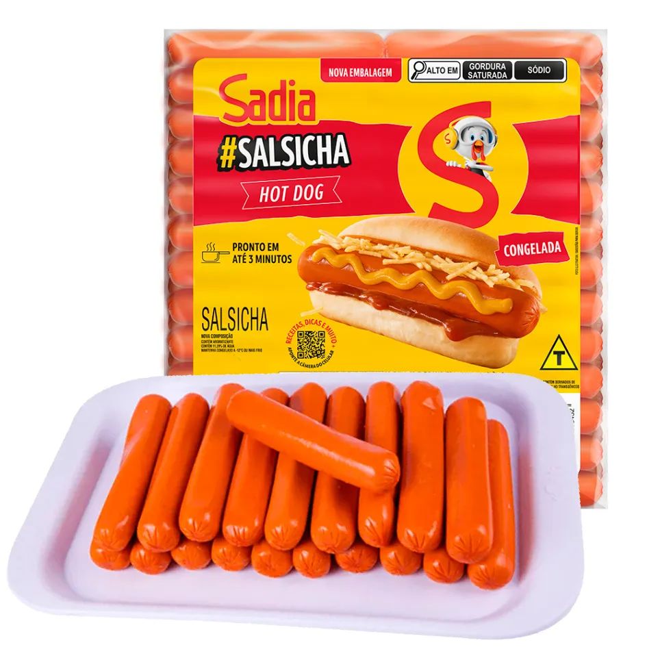 SALSICHA HOT DOG SADIA kg