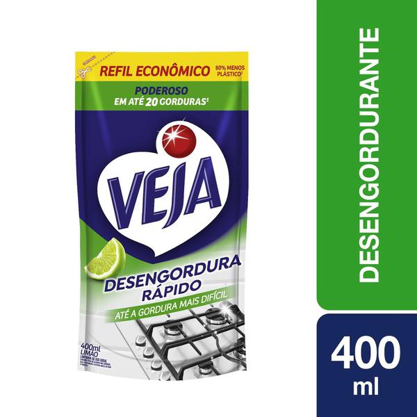 LIMP VEJA COZINHA 400ML LIMAO SACHE