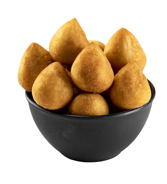 MINI COXINHA DE FRANGO FRITA KG