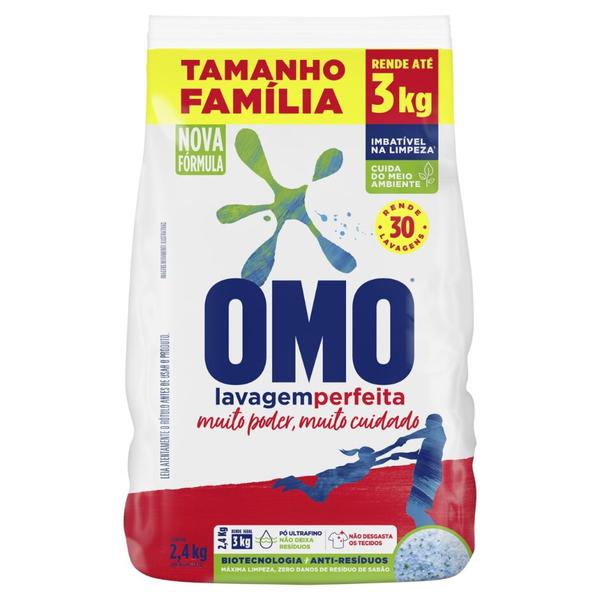 Sabao Em Po Omo 2,4kg