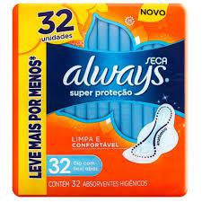 ABSORVENTE ALWAYS BASICO SECA C/ABAS C/32UN