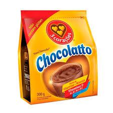 ACHOCOLATADO 3 CORAÇÕES 300GR SACHÊ ACHOCOLATTO