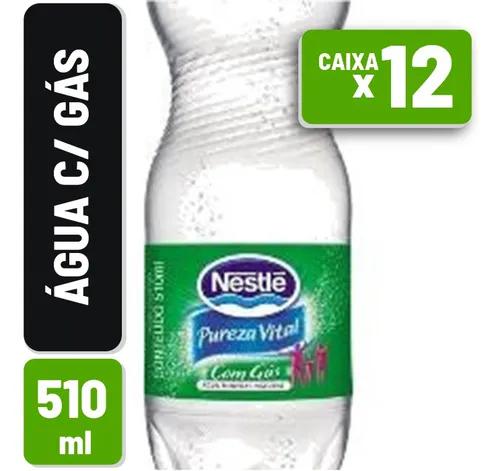 AGUA MIMERAL PUREZA C/GAS 510ML C/12