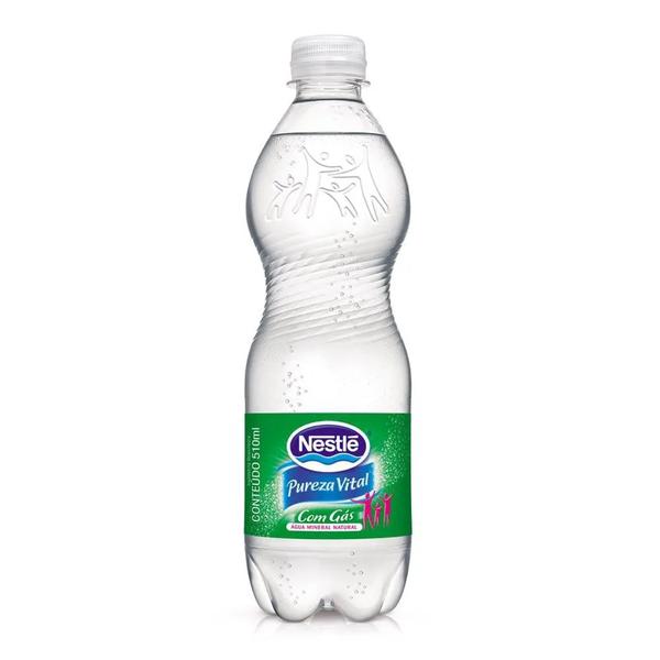 AGUA MINERAL PUREZA  C/ GAS 510ML