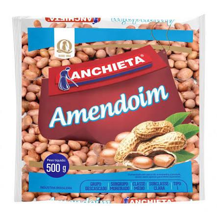 AMENDOIM ANCHIETA BRANCO 500GR