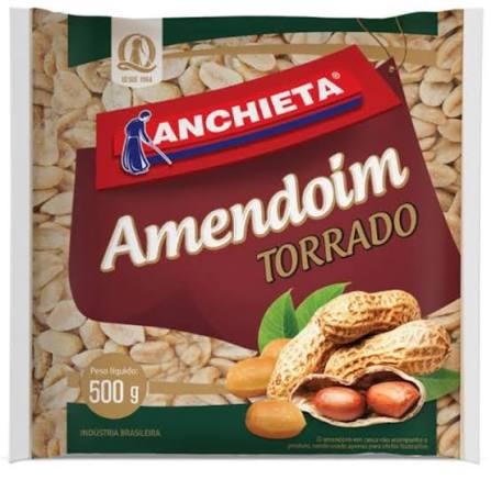 AMENDOIM ANCHIETA TORRADO 500GR
