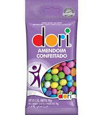 AMENDOIM CONFEITADO DORI COLORIDO 70G