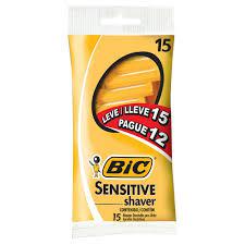 APARELHO BARBEAR BIC SENSITIVE 15 UND