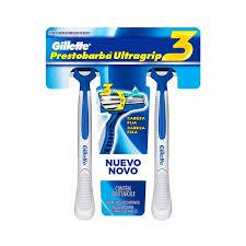 APARELHO BARBEAR PRESTOBARBA ULTRAGRIP 3