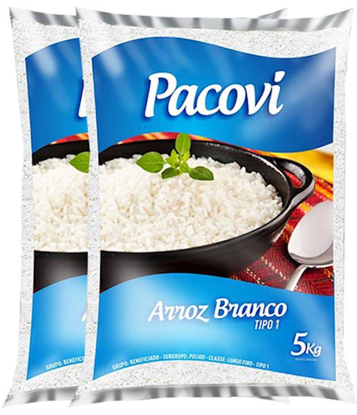 ARROZ PACOVI TP 1 PCTE 5KG