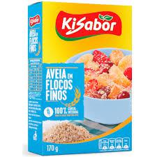 AVEIA EM FLOCOS FINOS KISABOR 170G