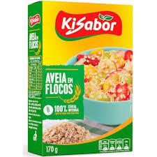 AVEIA EM FLOCOS REGULAR KISABOR 170G