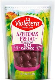 AZEITONA PRETA S/C LA VIOLETERA 80G