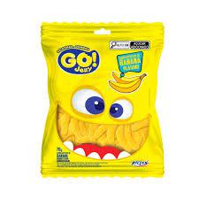 BALA GELATINA GO JELLY BANANA 70GR