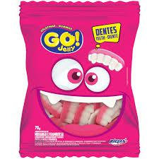 BALA GELATINA GO JELLY DENTADURA 70GR