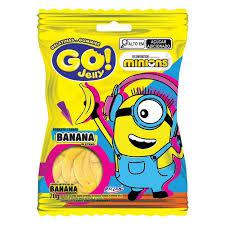 BALA GO JELLY GELATINA MINIONS BANAN 70GR