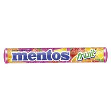 BALA MENTOS STICK FRUIT 38G