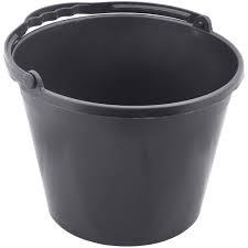 BALDE PRETO P/ CONCRETO 12 LTS