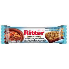 BARRA CEREAL RITTER AVELA E CASTANHA/CHOCOLATE 25GR
