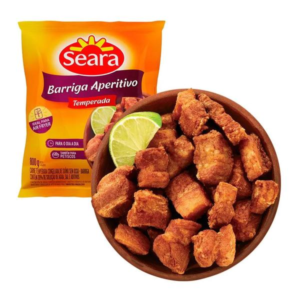 BARRIGA SUÍNA SEARA APERITIVO TEMP 800GR