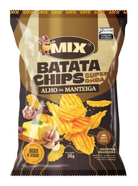 BATATA CHIPS FEITA 150G LISA ALHO MANTEIGA