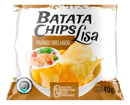 BATATA CHIPS FEITA 150G LISA FRANGO GRELAHDO