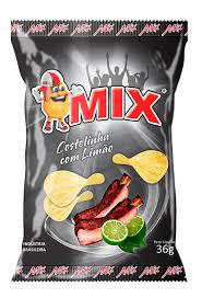 BATATA CHIPS MIX  COSTELINHA COM LIMÃO - 150GRS