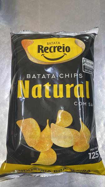 BATATA CHIPS RECREIO NATURAL 150GR