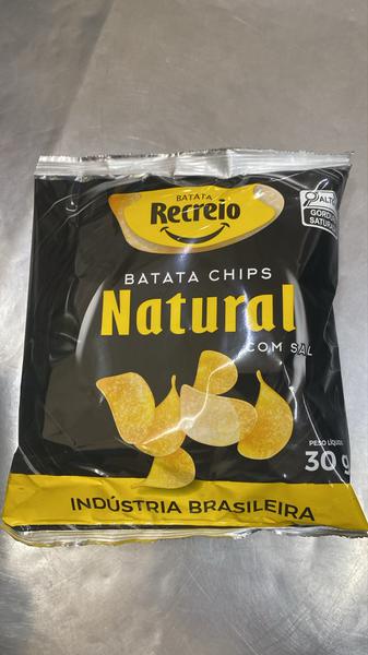 BATATA CHIPS RECREIO NATURAL 30GR