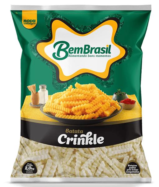 BATATA CRINKLE BEM BRASIL PACOTE 1,05KG