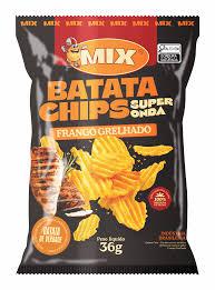 BATATA MIX ONDULADA 36GR - FRANGO GRELHADO