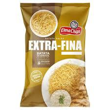 BATATA PALHA EXTRA FINA ELMA CHIPS 205G