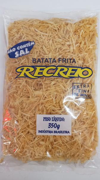 BATATA PALHA RECREIO350GR EXTRA FINA