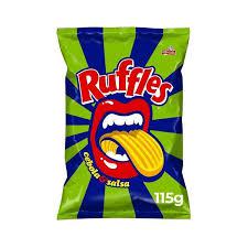 BATATA RUFFLES CEBOLA E SALSA 115G